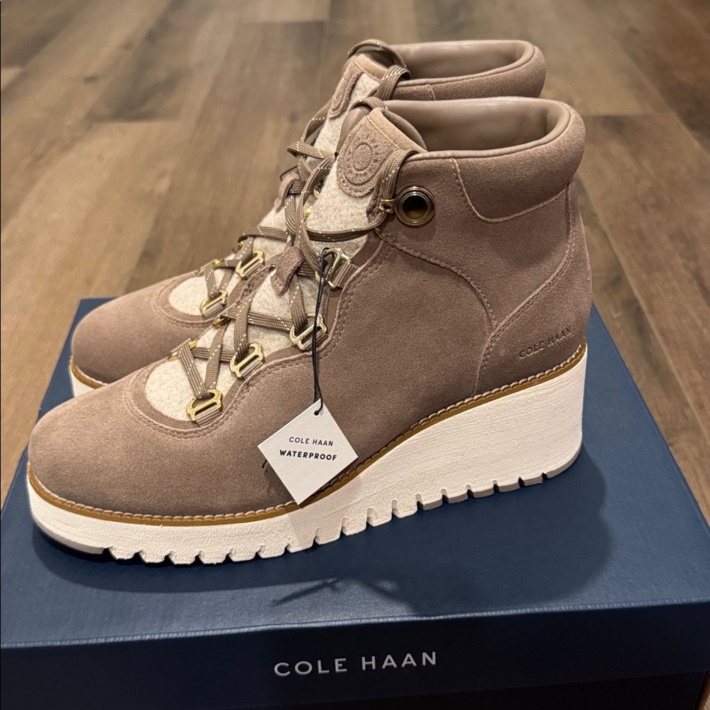 Cole Haan | BNIB ZG City Laceup Wedge